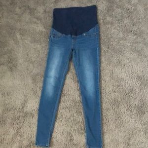 H&M Mama Maternity Super Skinny Jean Sz 10
